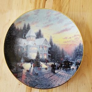 " The Magic of Christmas " Thomas  Kinkade Collectors Plate